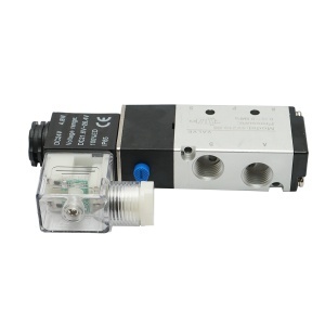 Electrovalva pneumatica 5 cai, 2 pozitii 1/4 inch, DC24V/4.8W, 4V210-08 IP65 - Img 3