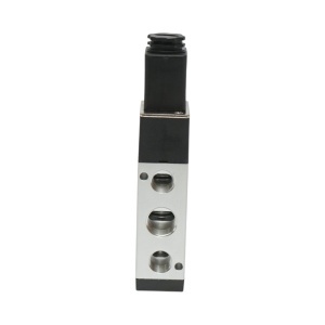 Electrovalva pneumatica 5 cai, 2 pozitii G 3/8 inch, AC 220V, 4V310-10 IP65 Tractor Forestier - Img 6