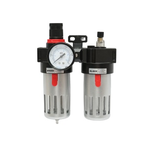 Filtru aer si ungator cu regulator de presiune maxim 1 MPa, racord 1/2 inch