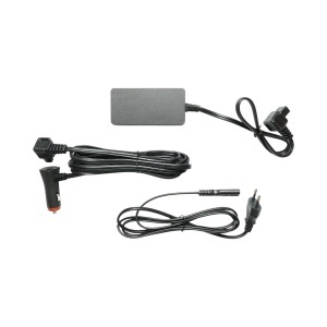 Frigider auto 45L cu compresor 12V-24V-220V, 45W, afisaj LCD, zona dubla de racire, albastru 616x386x451mm - Img 14