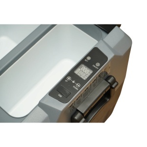 Frigider auto 45L cu compresor 12V-24V-220V, 60W, afisaj LCD, zona dubla de racire, USB 630x390x490mm - Img 11