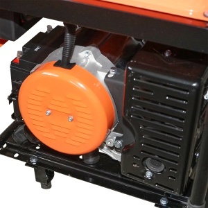 Generator electric 5.5kW/220V, motor pe benzina 15CP, pornire electrica/manuala THOR - Img 7