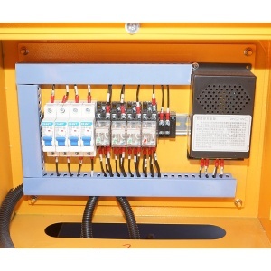 Generator electric trifazat insonorizat 200KVA, 230/400V, motor diesel Ricardo 176kW R6110ZLD Breckner Germany - Img 10