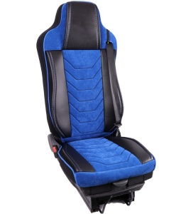 Husa scaun VOLVO FH EURO6 Albastru-Negru
