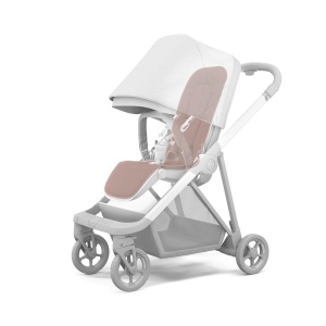 Husa Thule Stroller Seat Liner Misty Rose pentru scaun carucior Thule - Img 3