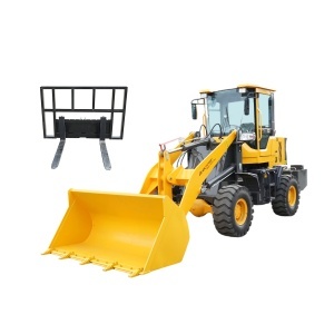 Incarcator frontal WOLA 2.3T, 4x4, motor diesel 78CP, cupa frontala 1.1m3, furci paleti 1060x100mm Breckner Germany