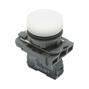Indicator semnalizare LED alb 220V, 14mA, TB5 Breckner Germany - Img 4
