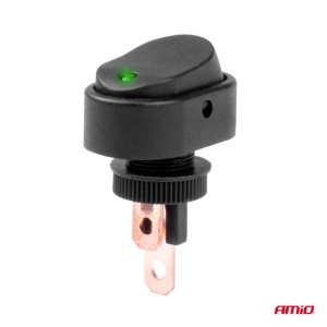 Intrerupator cu indicator Led - 12/24V 30A - Img 3