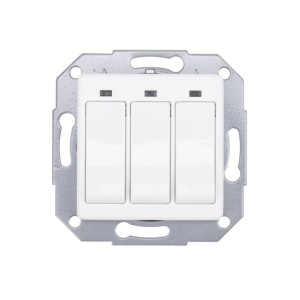 Intrerupator inteligent triplu PNI SmartHome WS323 pentru control lumini prin internet compatibil cu APP TuyaSmart - Img 3