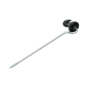 Izolator premium lung inelar unghiular fi6 pentru fir gard electric Breckner Germany - Img 3