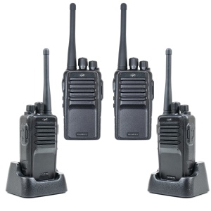 Kit 4 statii radio portabile PNI PMR R15 0.5W, 16 canale programabile, 16 PMR si tonuri 50 CTCSS si 104 DCS, ASQ, TOT, monitor, programabila, acumulator 1200mAh