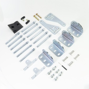 Kit automatizare porti batante PNI MAB500S cu 2 motoare, telecomenzi si panou de control, greutate porti max. 500 Kg, cu limitator de cursa - Img 4
