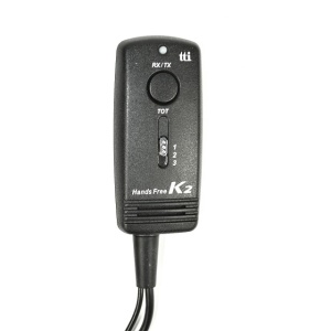 Kit Handsfree TTi pentru statii radio CB TTi THF-100 K2, cu microfon cu 6 pini, buton PTT si comutator reglare functie TOT - Img 2