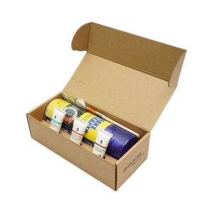 Kit intretinere sistem franare cu spray curatare frane, pasta anti-scartait, lubrifiant temperaturi ridicate si vaselina etrieri Breckner Germany - Img 2