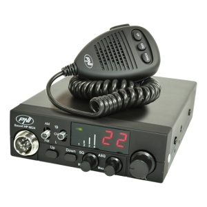 Kit Statie radio CB PNI ESCORT HP 8024 ASQ + Antena CB PNI ML145 cu magnet 145/PL - Img 2