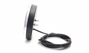 Lampa led rosie ROTUNDA 3 FUNCTII LUMINOASE fi 25 cm WAS - Img 3