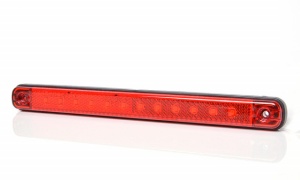 Lampa marcaj rosie LED 12/24V 38cm - Img 3