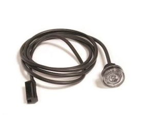 LAMPA POZITIE ALBA, CU LED, MONOPOINT, CU CABLU fi 3.5cm - Img 2