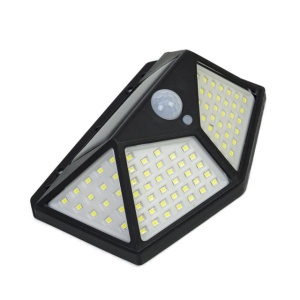 Lampa solara LED PNI GreenHouse WS10, 100 LED-uri, 600 lm, unghi PIR 120 grade, acumulator 1800 mAh, montaj pe perete - Img 8