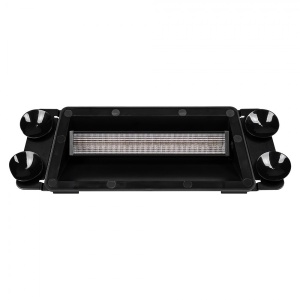Lampa stroboscopica cu ventuza, pentru parbriz, 24 LED, galbena - Img 2