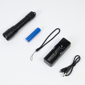 Lanterna PNI Adventure FHTW09 cu LED, Focus, aluminiu, IP68, acumulator 3000 mAh, cu incarcator acumulator inclus - Img 8