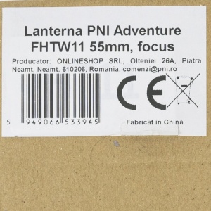Lanterna PNI Adventure FHTW11, 55m, focus, Li-Ion 3000mAh, 630 lm, pana la 650 m, negru - Img 3