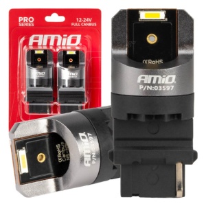 LED FULL CANBUS PRO 3156 P27W 2x1860SMD ALB 12/24V AMIO