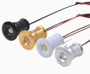 LED PNI D-Light CL1000 1W, incastrabil, alimentare 12V