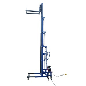 Lift electric materiale constructii 300kg, inaltime maxima 5m cu telecomanda - Img 4