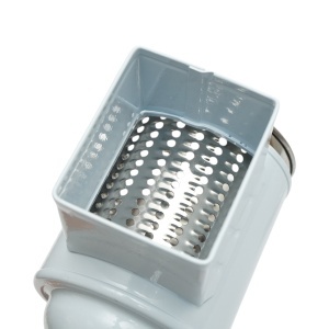 Masina de macinat nuci manuala, tambur inox, corp metalic alb Berner BG-5 - Img 10