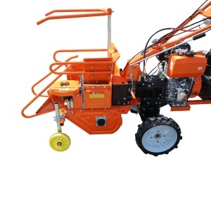 Masina de recoltat porumb pe 1 rand, motor diesel 9CP, 4 timpi, 438cc, autopropulsata, pornire electrica, 12 cutite - Img 6