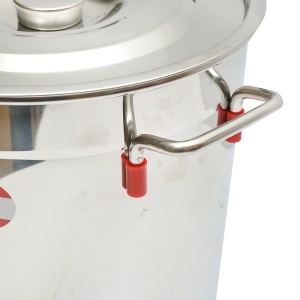 Maturator gradat din inox cu capac pentru miere de albine 30kg - Img 2