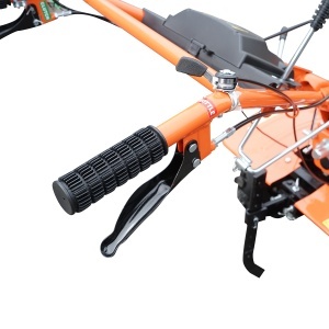 Motocultor 7.5CP cu freza 100cm, motor benzina 4 timpi 212cc OHV, viteze 2+1, transmisie pinioane, roti 4.00-8 Breckner Germany - Img 18