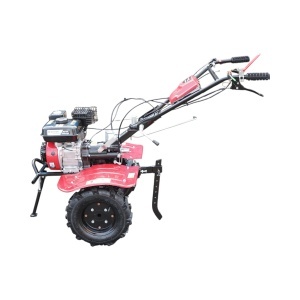 Motocultor 7.5CP cu freza 100cm, plug, rarita, motor benzina 4 timpi 212cc OHV, viteze 2+1, transmisie pinioane, roti 4.00-8 Breckner Germany - Img 4
