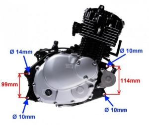 Motor complet Motocicleta Suzuki GN125cc - Img 4