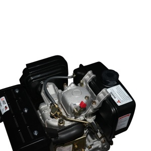 Motor diesel 10CP 186F, 418cc, turatie 3600rpm, ax rotund filetat 25.4mm, pornire sfoara Breckner Germany - Img 9