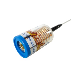 Pachet Antena CB PNI TRUCKER 9000 PL cu LED, lungime 140 cm, 26-28MHz, 1000W cu sticky Pad Drapel inclus - Img 3