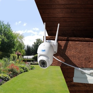 Pachet camera supraveghere video wireless PNI IP440 si panou solar fotovoltaic PNI PSF6020A - Img 6