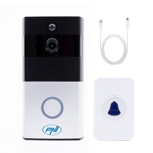 Pachet Interfon video inteligent PNI SafeHome PT710B WiFi HD, P2P si cablu USB 2.0 la Micro USB 1m - Img 16