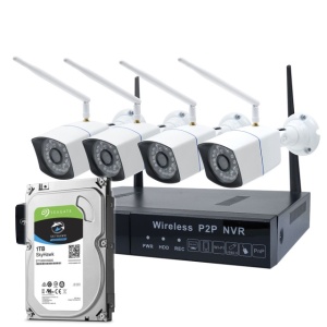 Pachet Kit supraveghere video PNI House WiFi550 NVR si 4 camere wireless, 1.0MP cu HDD 1tb inclus - Img 8