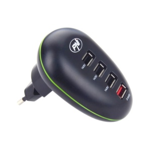 Pachet lanterna PNI Adventure F10 6W, 500lm, raza pana la 200m, focus si incarcator USB PNI HC41, 4 porturi USB - Img 4