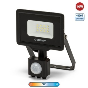 PADLIGHT5: Proiector LED SMD 10W, IP44, negru, 4000K, cu senzor IR - Img 3