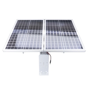 Panou solar fotovoltaic PNI PSF6020 putere 60W cu acumulator 20A inclus, iesire 12V, pentru camere de supraveghere - Img 4