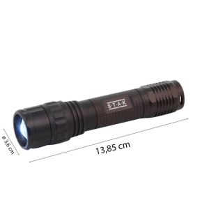 PANTHER: Lanterna LED reincarcabila 10W CREE. Cu zoom, mapa, baterie si cablu USB - Img 2
