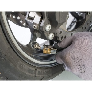 Pistol aer profesional pentru umflat cu manometru 12 BAR, HAZET - Img 3