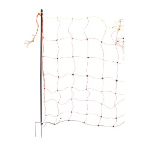 Plasa gard electric 50m x108cm cu picior dublu Breckner Germany - Img 2