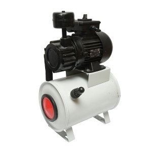 Pompa vacuum uscata cu motor 550W, 200 L/min, 1440rpm si rezervor pentru aparat de muls vaci Breckner Germany