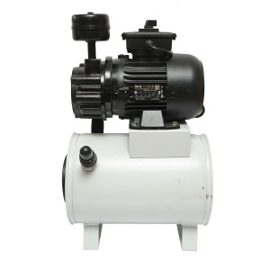 Pompa vacuum uscata cu motor 550W, 200L/min 1440rpm si rezervor pentru aparat de muls vaci Breckner Germany - Img 2