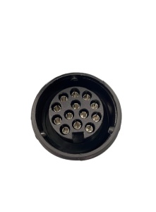 Priza 13 pini, PVC, mobila - Img 2