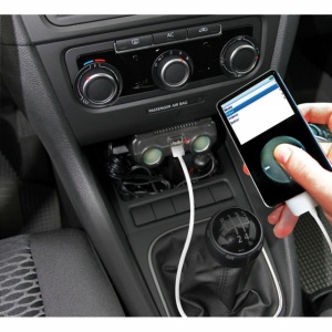 Priza dubla bricheta cu 2xUSB 8A 12/24V - Img 2